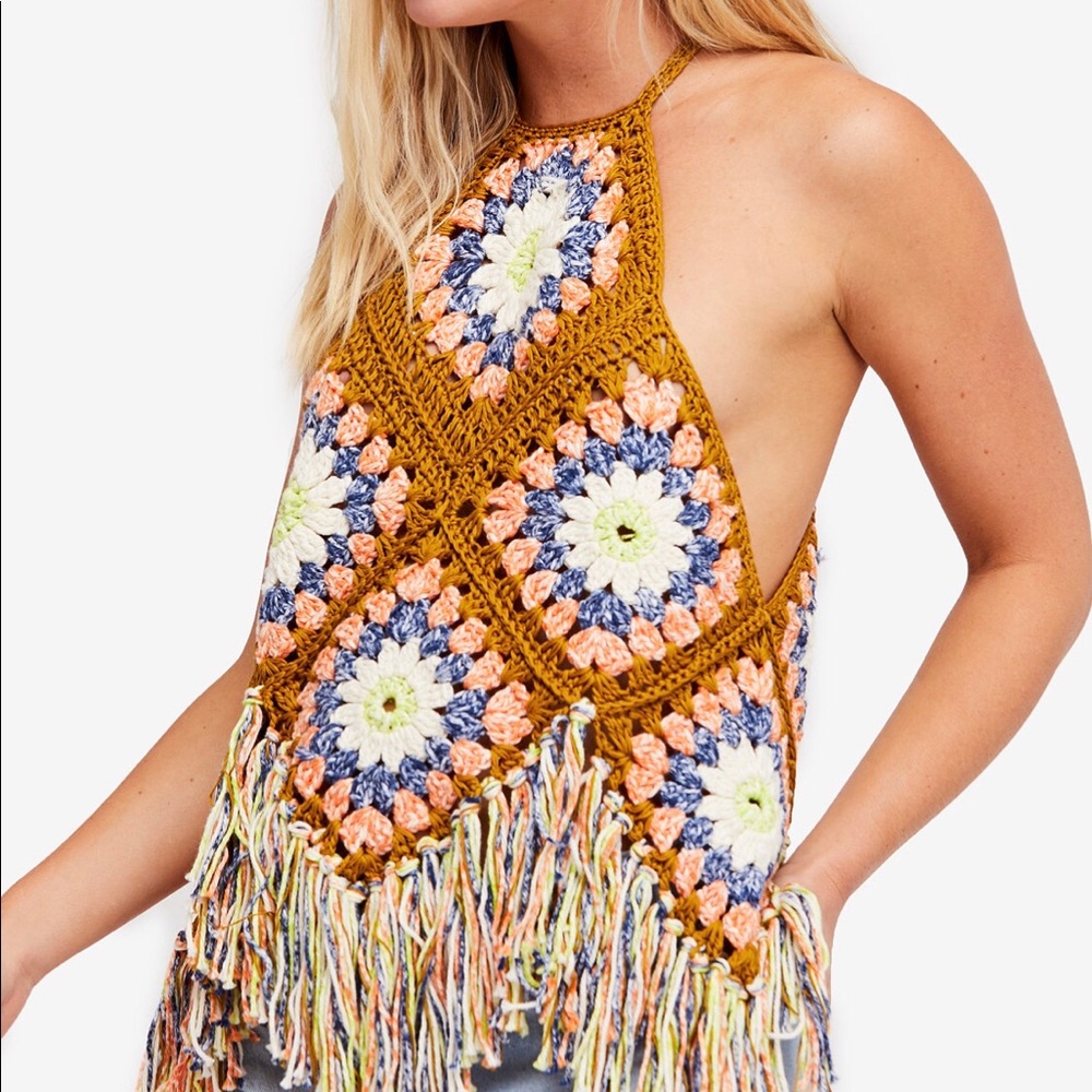 Free People Halter Sweater
